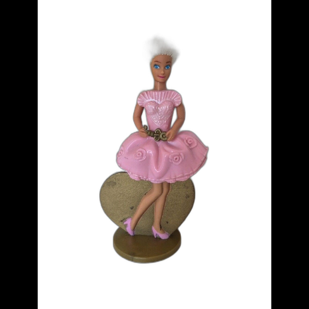 Vtg 1991-1993 Mcdonald's Barbie Doll Trio - Rooted Hair Mini Figures - Picture 2 of 7